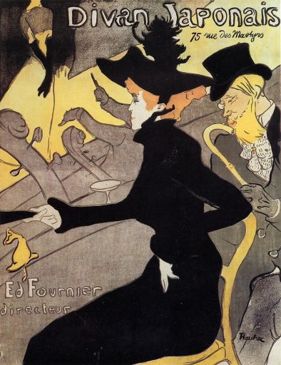 Toulouse Lautrec - Divan Japonais