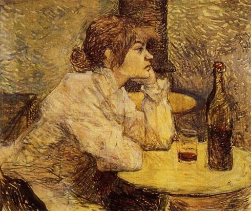 Toulouse Lautrec - Hangover (The Drinker)