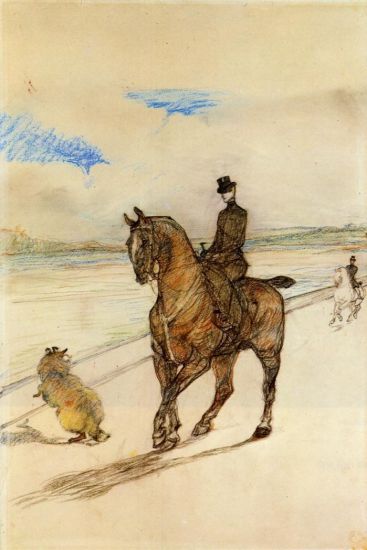 Toulouse Lautrec - Horsewoman