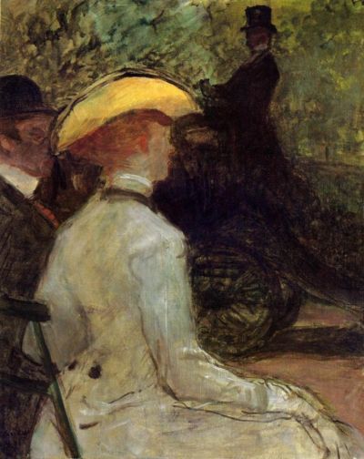 Toulouse Lautrec - In the Bois de Boulogne