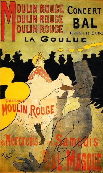 Toulouse Lautrec - Moulin Rouge