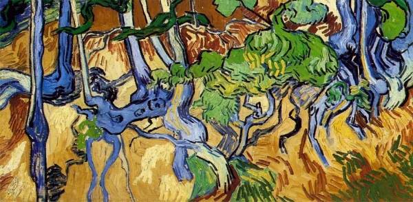 Vincent van Gogh - Tree Roots and Trunks