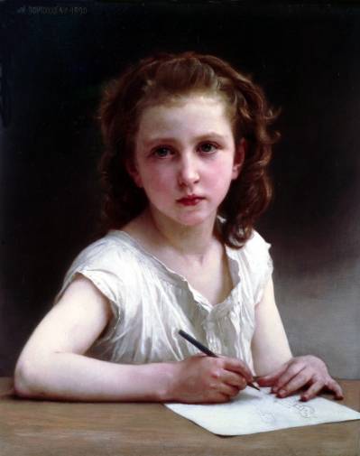 William Adolphe Bouguereau - A calling 1