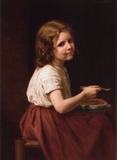 William Adolphe Bouguereau - La soupe