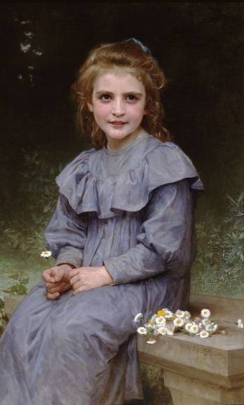 William Adolphe Bouguereau - Paquerettes