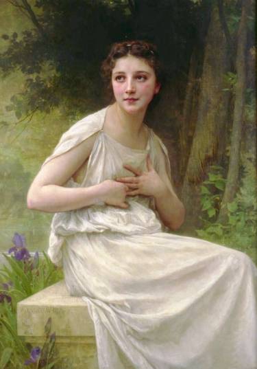 William Adolphe Bouguereau - Reflexion