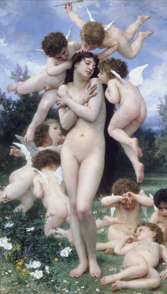 William Adolphe Bouguereau - Springtime