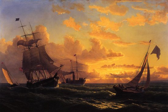 William Bradford - Fresh Breeze Of Sandy Hook