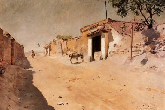 William Merritt Chase - Spanish Village