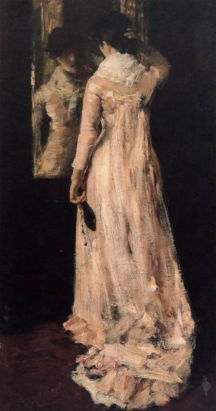 William Merritt Chase - The Mirror