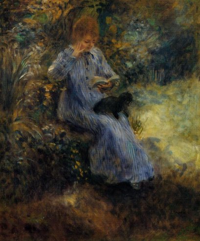 Pierre-Auguste Renoir - Woman with a Black Dog