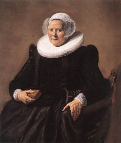 Frans Hals - Portrait of a Seated Woman 1