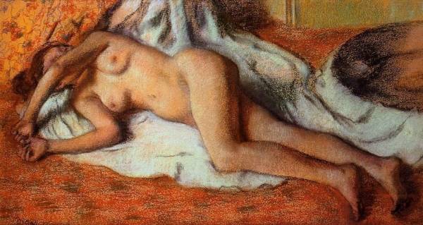 Edgar Degas - After the Bath 4