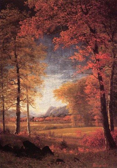 Albert Bierstadt - Autumn In America Oneida County New York