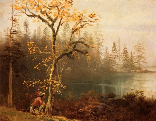 Albert Bierstadt - Indian Scout