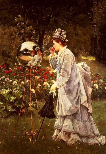 Alfred Stevens - The Glass Ball