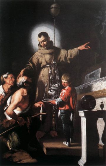 Bernardo Strozzi - The Miracle of St Diego of Alcantara