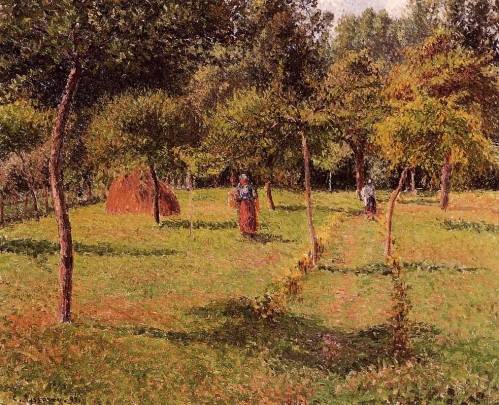 Camille Pissarro - Enclosed Field at Eragny