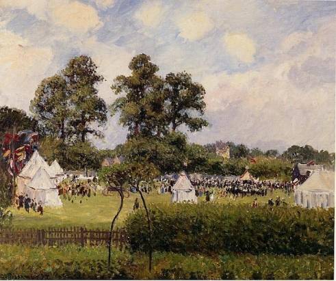 Camille Pissarro - Jubilie Celebration at Bedford Park, London