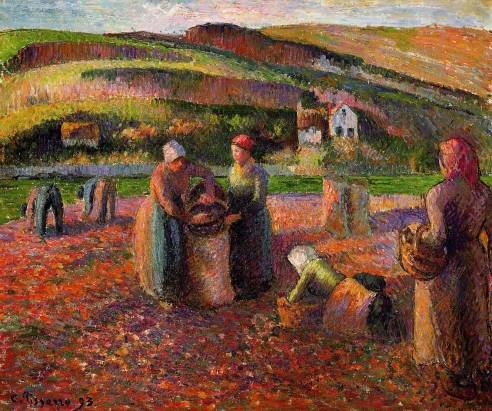Camille Pissarro - Potato Harvest 2