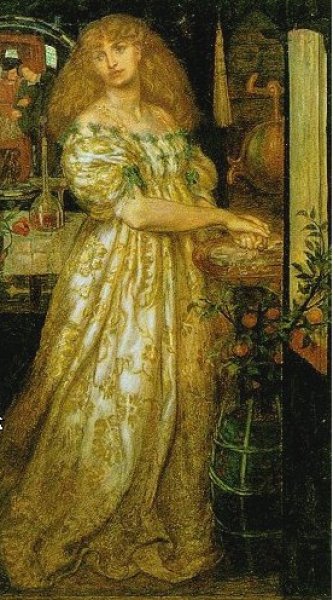 Dante Gabriel Rossetti - Lucrezia Borgia
