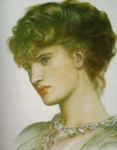Dante Gabriel Rossetti - Portrait Of A Lady