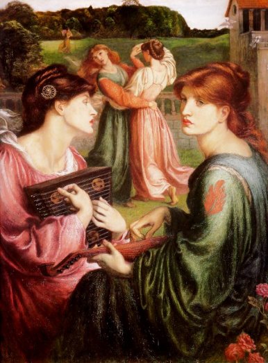 Dante Gabriel Rossetti - The Bower Meadow