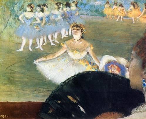 Edgar Degas - Dancer with a Bouquet of Flowers