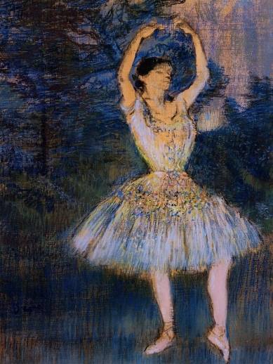 Edgar Degas - Dancer with Raised Arms