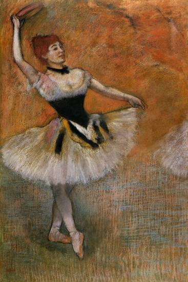 Edgar Degas - Dancer with Tambourine