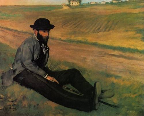 Edgar Degas - Eugene Manet (Brother to Edouard Manet