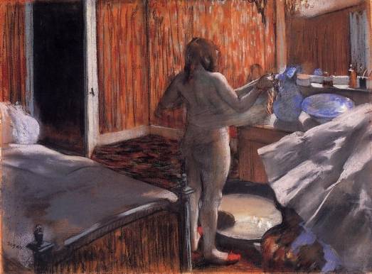 Edgar Degas - Woman at Her Toilette 1