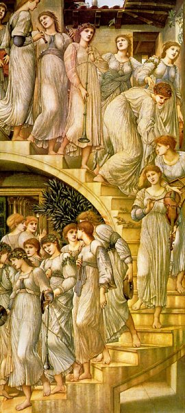 Edward Coley Burne-Jones - The Golden Stairs