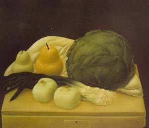 Fernando Botero - Still Life With Cabbage 1967