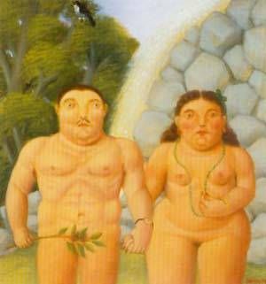 Fernando Botero - The Couple 1994