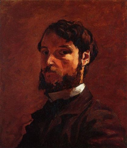 Frederic Bazille - Portrait of a Man