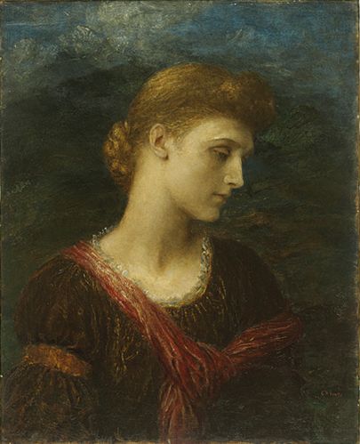 George Frederick Watts - Violet Lindsay