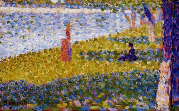 Georges Seurat - La Grande Jatte - Women by the Water