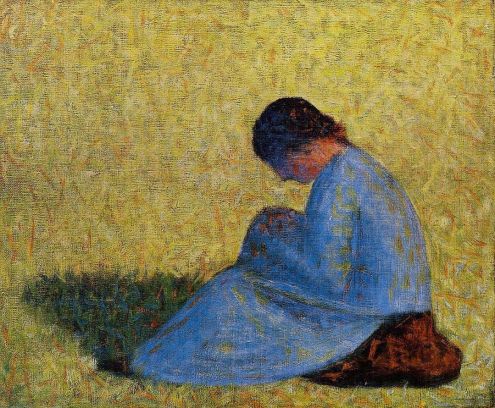 Georges Seurat - Seated Woman