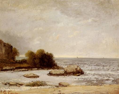 Gustave Courbet - Marine De Saint-Aubin
