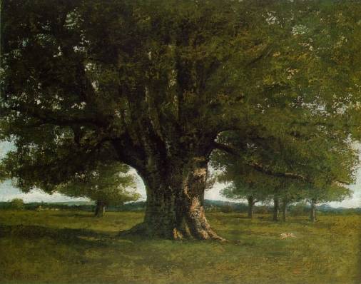 Gustave Courbet - The Oak of Vercingetorix