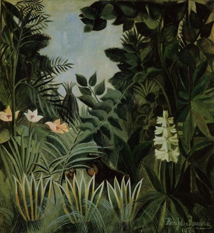 Henri Rousseau - Exotic Landscape 2