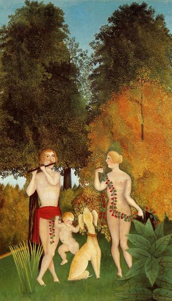 Henri Rousseau - Happy Quartet