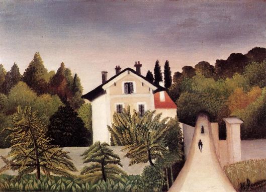 Henri Rousseau - House on the Outskirts of Paris