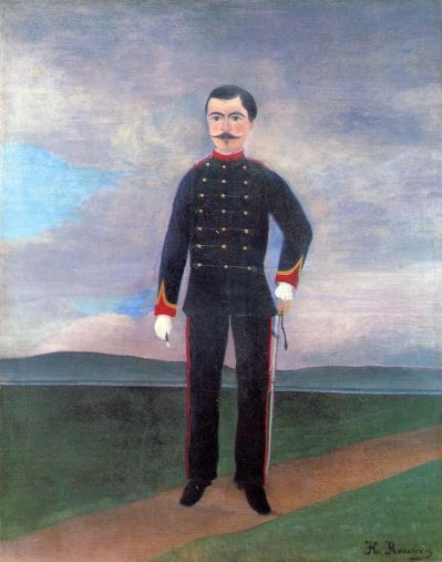 Henri Rousseau - Portrait of Frumence Biche in Uniform