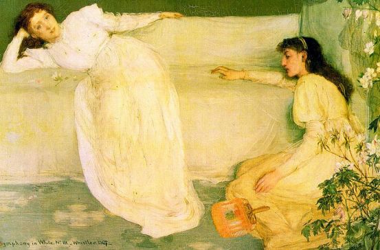 James Abbott Whistler - Symphony in White no