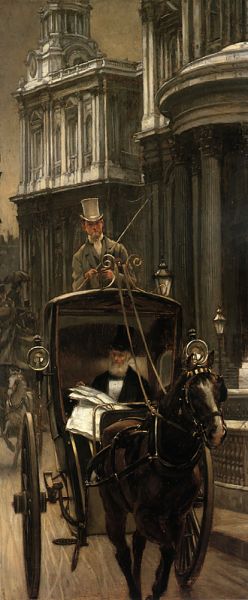 James Tissot - Going to the City