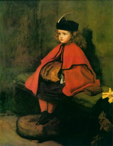 John Everett Millais - My First Sermon