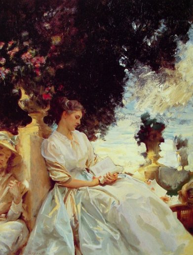 John Singer Sargent - In A Garden Corfu