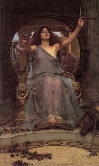 John William Waterhouse - Circe Offering The Cup to Ulysses